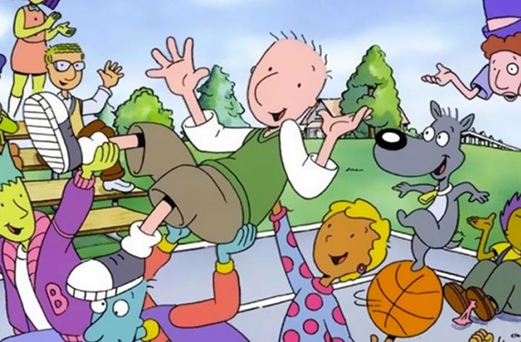 A promotional image from the Disney run of “Doug” on ABC.