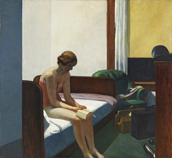 “Hotel Room” (1931) is often associated with solitude. - VIRGINIA MUSEUM OF FINE ARTS