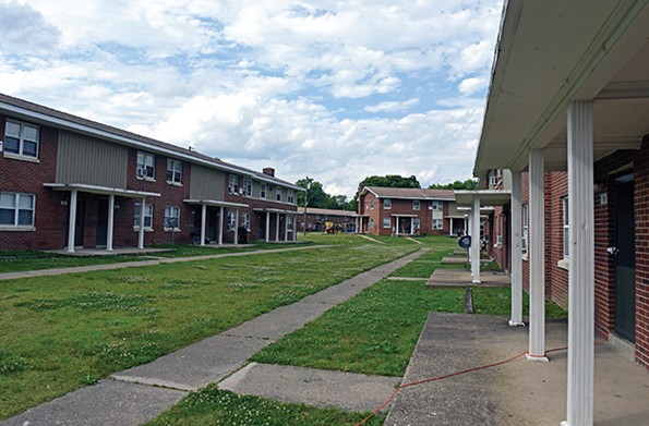 Mosby Court, a public housing project located in the East End of Richmond. - SCOTT ELMQUIST/FILE