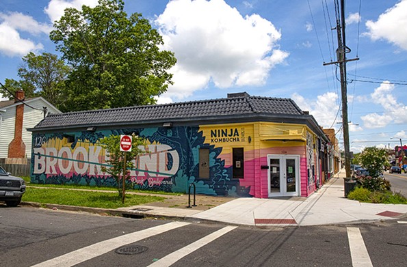 Ninja Kombucha is located at 126 W. Brookland Park Blvd. - SCOTT ELMQUIST