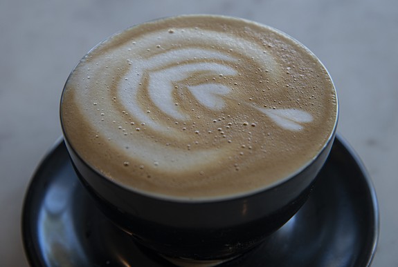 The latte at Birdie's. - SCOTT ELMQUIST