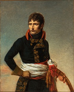 “Portrait of Napoleon  Bonaparte, First  Consul, in the Uniform of a General in the Army of Italy,”  1801, by Andrea Appiani - MMFA/CHRISTINE GUES