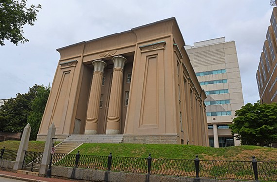 The national historic landmark Egyptian Building at 1223 E. Marshall St. was the first permanent home of the Medical College of Virginia and is now part of Virginia Commonwealth University.