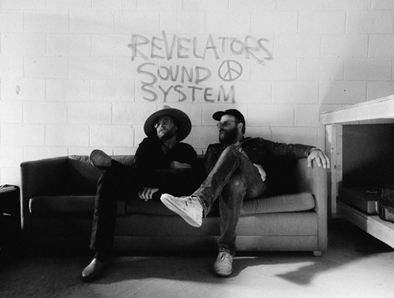 Revelators Sound System is the duo formed by North Carolina singer-songwriter M.C. Taylor of Hiss Golden Messenger and Richmond bassist Cameron Ralston of the Spacebomb House Band.