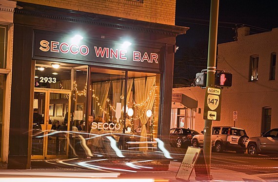 Secco Wine Bar, which is moving to the Fan, will soon be the location of a Capital One "cafe."