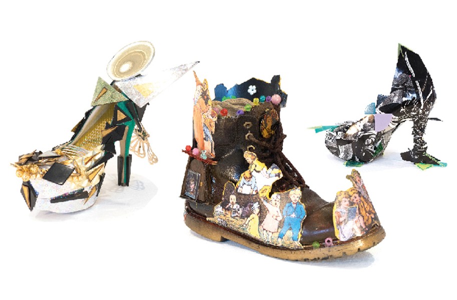 Shoe Fetish: Artemis Gallery out artists to recycle shoes for an exhibit | Arts and Culture | Style Weekly - Richmond, VA local arts, and