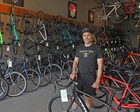 Tim Mullins is one of the owners of local favorite Carytown Bicycle Co.