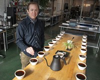 Alan Smith, one of the co-founders of the Afterglow Coffee Cooperative.