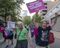 Reproductive Rights Protesters Rally Outside Richmond’s Federal Court