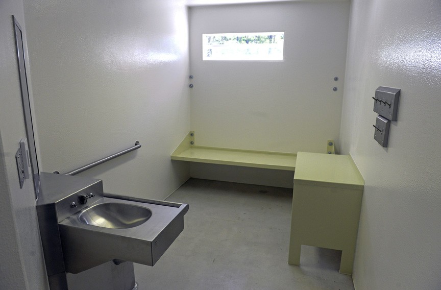 A cell at the Richmond City Justice Center, where people arrested and awaiting trial might be held if they can’t meet bail. - SCOTT ELMQUIST