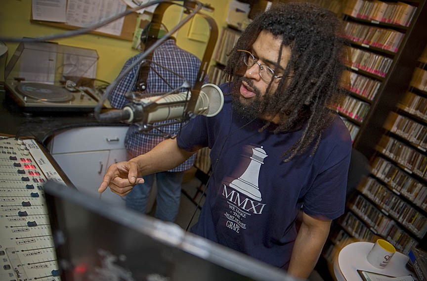 Rapper and DJ Black Liquid is one of the foremost advocates for local hip-hop through his FM radio shows on both WRIR 97.3 and WDCE 90.1. - ASH DANIEL
