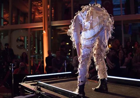 A wearable art piece from last year's event - ELIOT WRIGHT PHOTO VIA NSCAD.CA