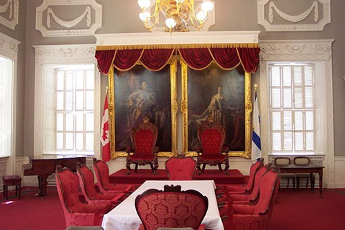 The Red Room once housed Nova Scotia's upper chamber abolished in 1928