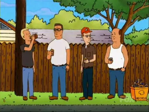 Boomhauer does a house swap with self-righteous, quiet-loving Canadians who make fun of American beer, which inspires Hanks Keggerator parties