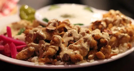 Discovery central: Layla’s fish shawarma platter is incredible.