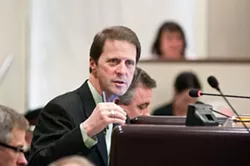 Disgraced former mayor Peter Kelly.