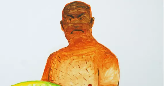 Duncan Ferguson's "On Vacation" shows the ugly side of summer.