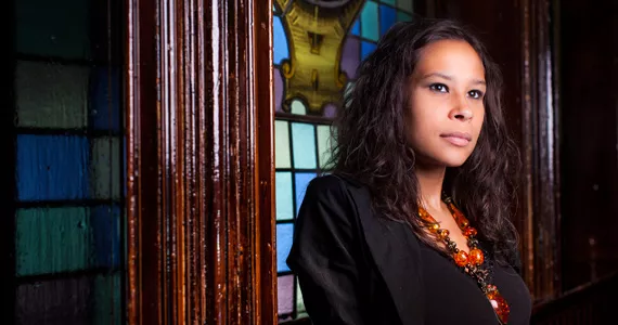 El Jones is so committed to spoken word that some of her poems were never written down until text was needed for her book. - RILEY SMITH