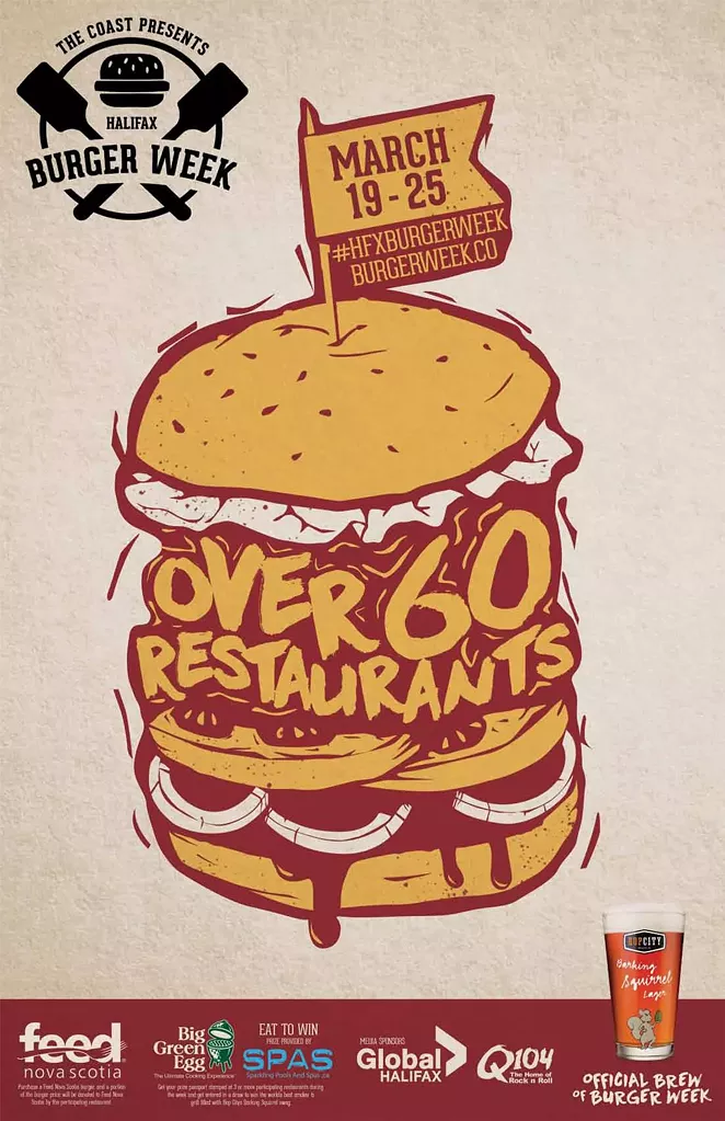 Halifax Burger Week March 1925, 2015 Halifax, Nova Scotia THE COAST