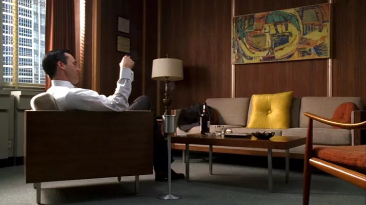 Hi, can I get this chair with a side of Don Draper?