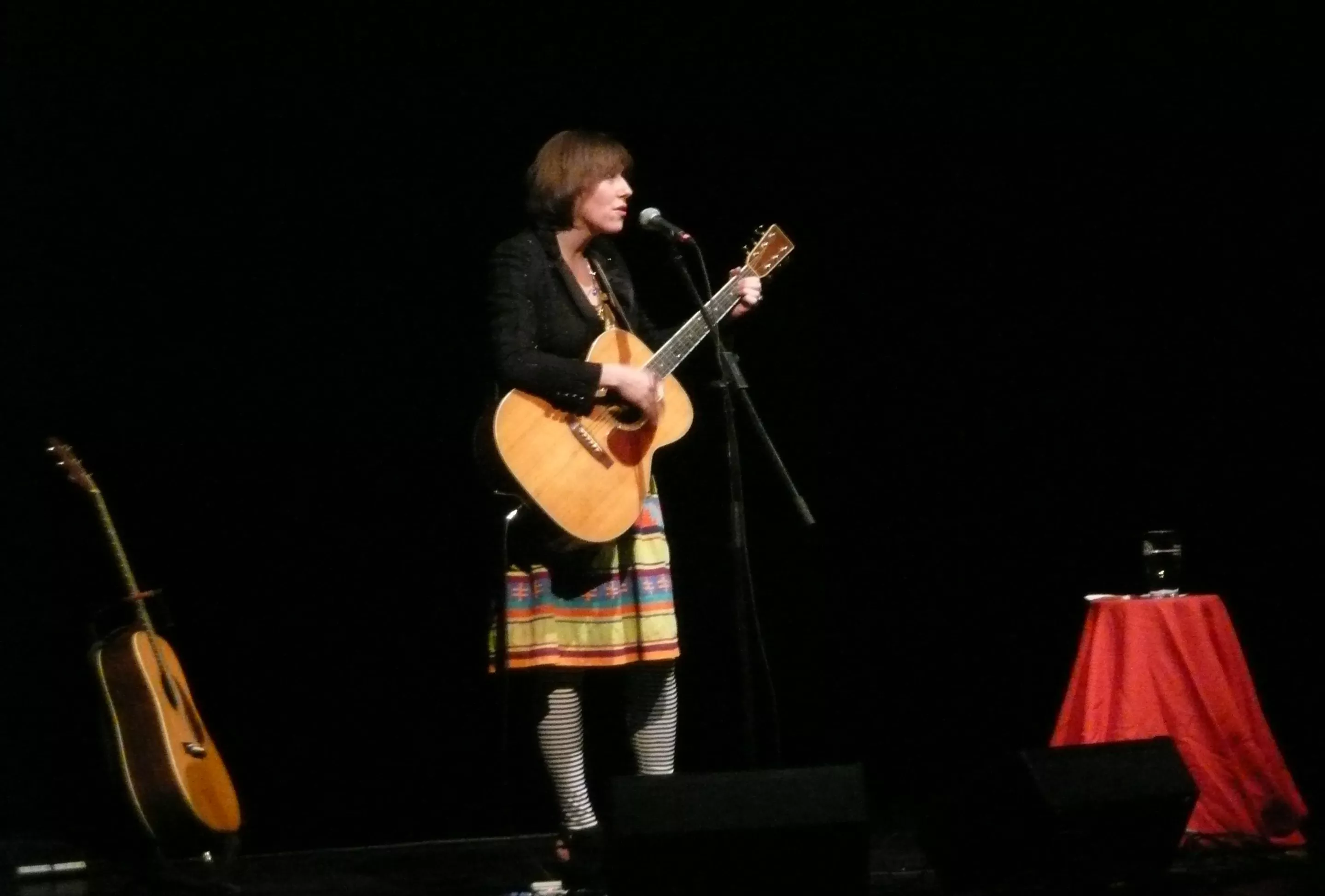 I sat really far away from Martha Wainwright.