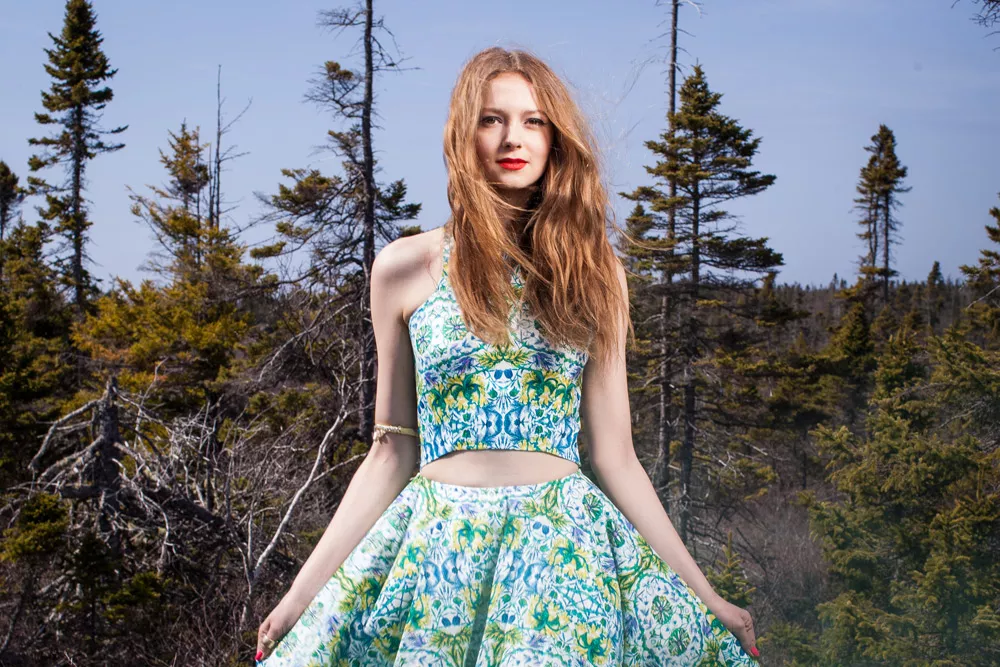 Ivy Matheson wears Zafira apparel–at her Coast cover shoot. - MEGHAN TANSEY WHITTON