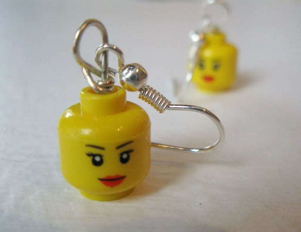 Lego jewellery made with love