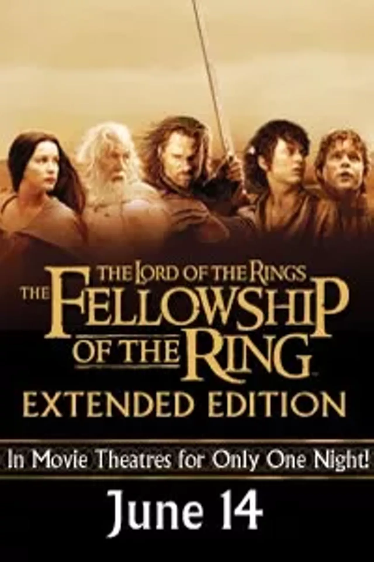 Lord of the Rings The Fellowship of the Ring Extended Edition Event Halifax, Nova Scotia