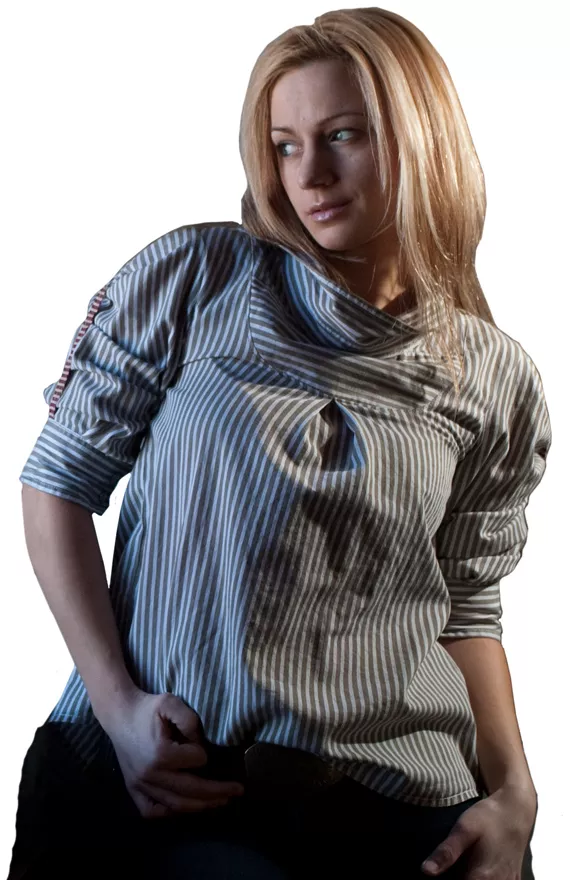 MATCH IT UP Orphanage reconstructed shirts, dresses, jackets and more, Pro Girl, 5240 Blowers, 405-3535.