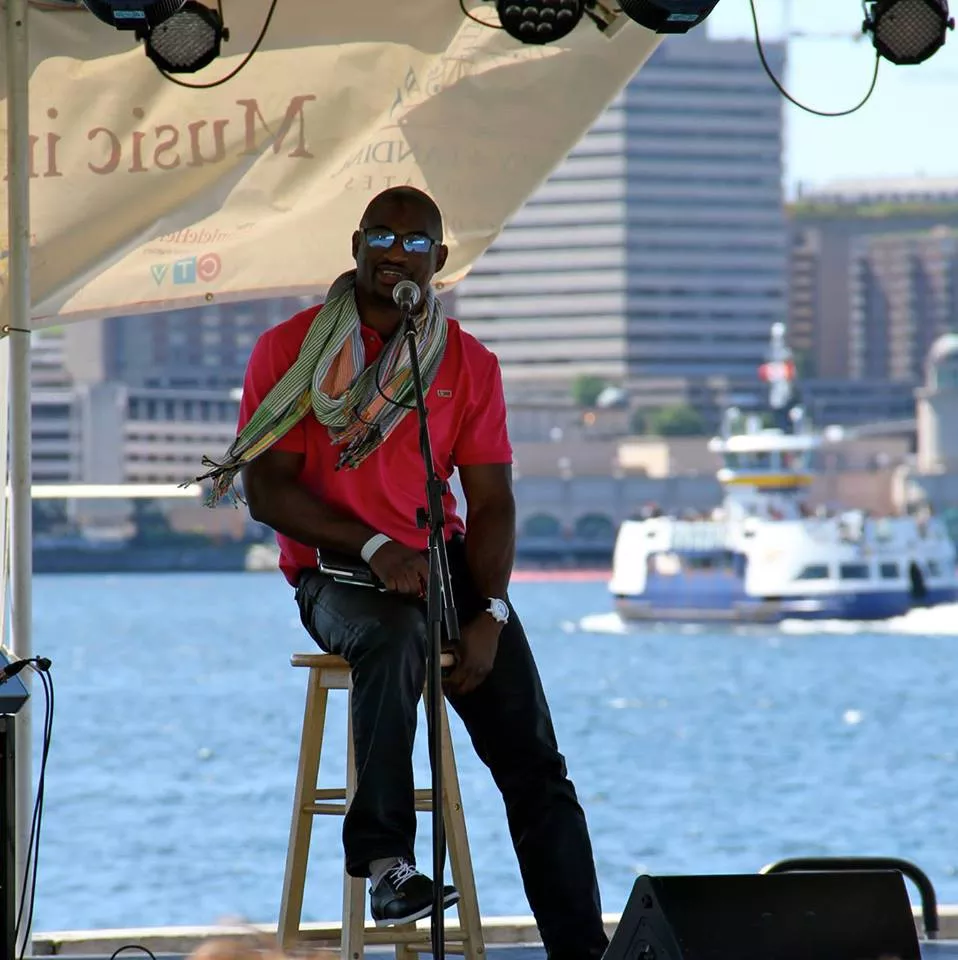 Michael Fisher during Prismatic Arts Week at Alderney Landing