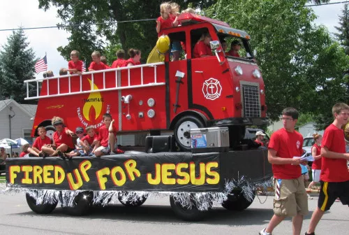 Winner of Best Float Award