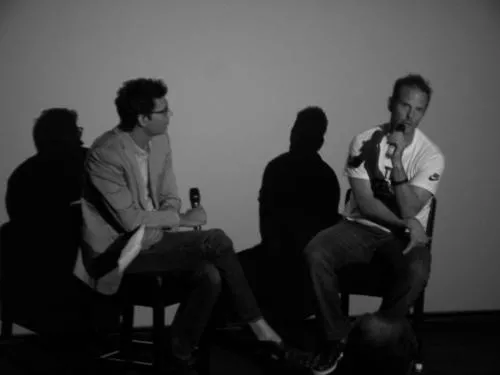 Peter Berg (right) discusses the appeal of sports as film subject, shoots downidea of Gretzky biopic. Peter Berg (right) discusses the appeal of sports as film subject, shoots downidea of Gretzky biopic.