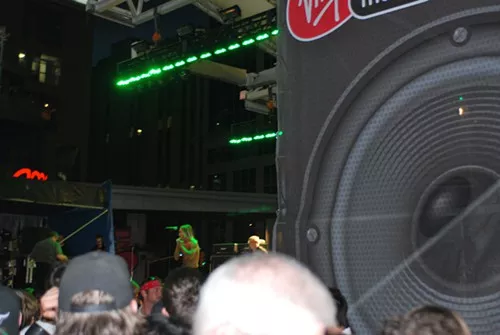 Iggy Pop @ Yonge and Dundas Square