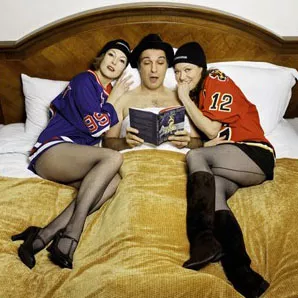 The Bidins also wrote a book of erotic hockey stories. The Bidins also wrote a book of erotic hockey stories.