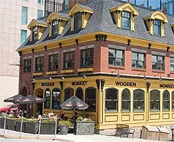 The Wooden Monkey's Grafton Street home.
