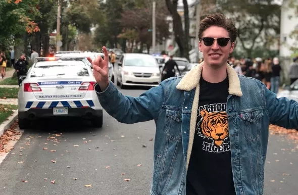 Watch this: Dalhousie students riot during homecoming
