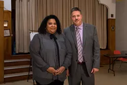 Human Rights Commission senior legal counsel Kymberly Franklin and University of Toronto sociologist Scot Wortley. - IAN SELIG
