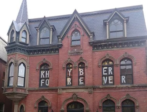The heritage property at 1588 Barrington still sits empty, awaiting its fate. - VIA FRIENDS OF THE KHYBER