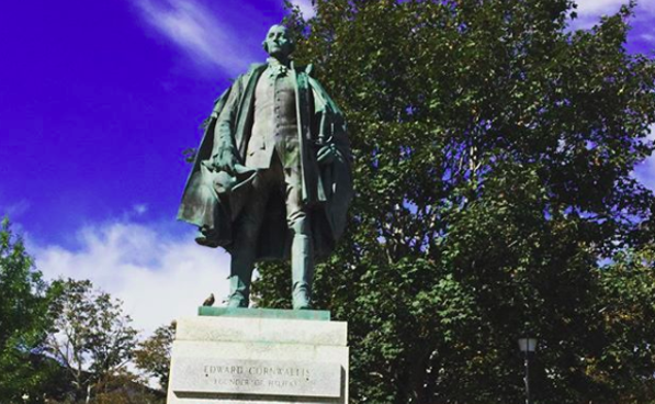 Cornwallis statue is history