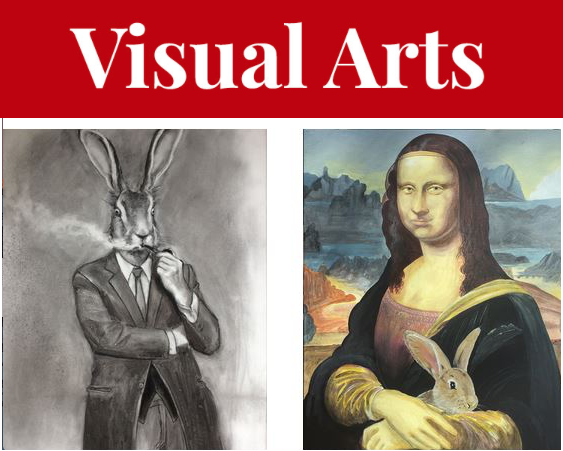 Bunny Love brings spring-y vibes to The Dart Gallery just in time for the Easter bunny's big scene. - SUBMITTED ARTWORK
