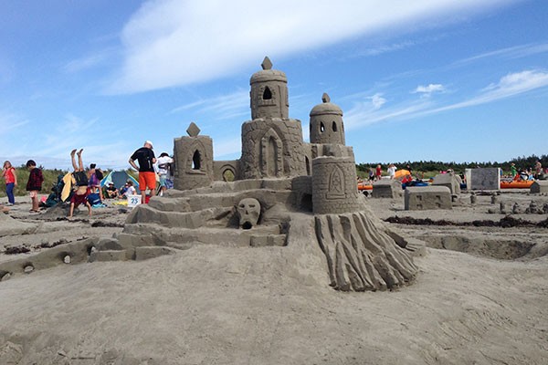 Enter sandcastle: celebrating 40 years of Clam Harbour's annual competition