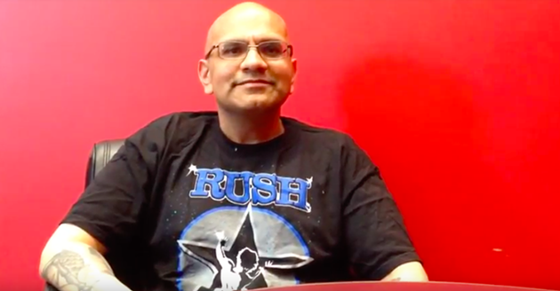Acadia University professor free speech convention darling Rich Mehta. - VIA YOUTUBE
