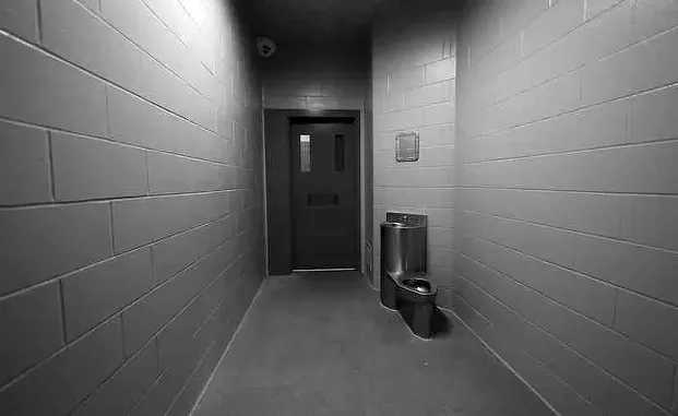 A solitary confinement cell, like one of many holding inmates at the Central Nova Scotia Correctional Facility. The coordinated North America prison strike ends Sunday, September 9. - COMMUNICATIONS NOVA SCOTIA
