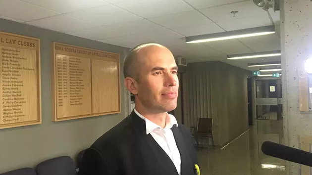 Jay Cameron believes in the constitutional powers of licence plate cases. - JUSTIN GOLLOP