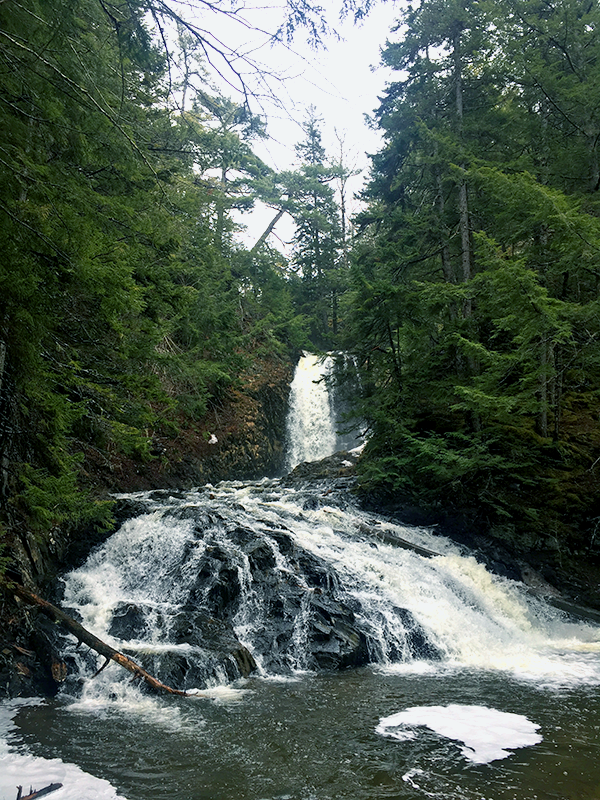 Butcher Hill Falls is one of the most beautiful waterfalls in Nova Scotia, and it's incredibly easy to access. - LAURA HAWKINS