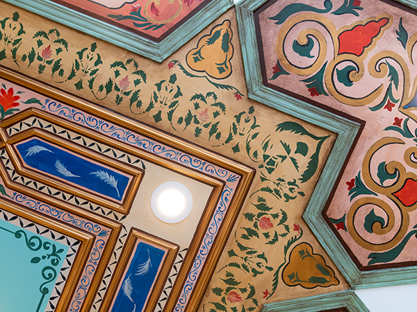 Booza Emessa's Syrian decor touches are inspired by Aljokhadar.'s grandfather's house in Homs. - IAN SELIG