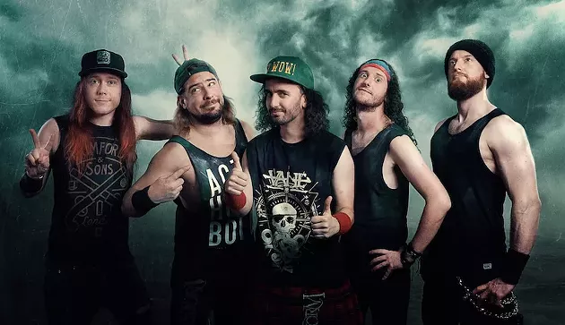 If Will Turner from Pirates of the Caribbean was transplanted to the 21st century and took up music, he'd probably join Alestorm. - ROBERT ZEMBRZYCKI PHOTO