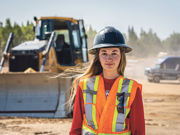 I was fortunate to learn the most efficient and proper way to operate equipment, which gave me a ton of confidence and really prepared me for the fast pace of my current work environment. —Kelsey MacRae - SUBMITTED