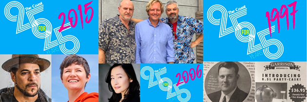 Tune in to 25 for 25, The Coast's anniversary podcast