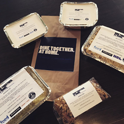 Chef Colin Bebbington has got your take-out fix, from mac n' cheese to beef stroganoff to vegan mushroom ragout. - DINE TOGETHER HALIFAX